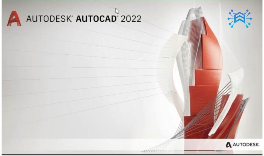 Giao diện Autocad 2022 Full Crack sau khi hoàn tất cài đặt