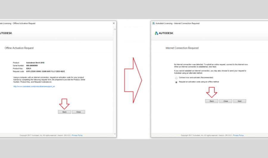 Chọn Tôi có mã kích hoạt từ Autodesk