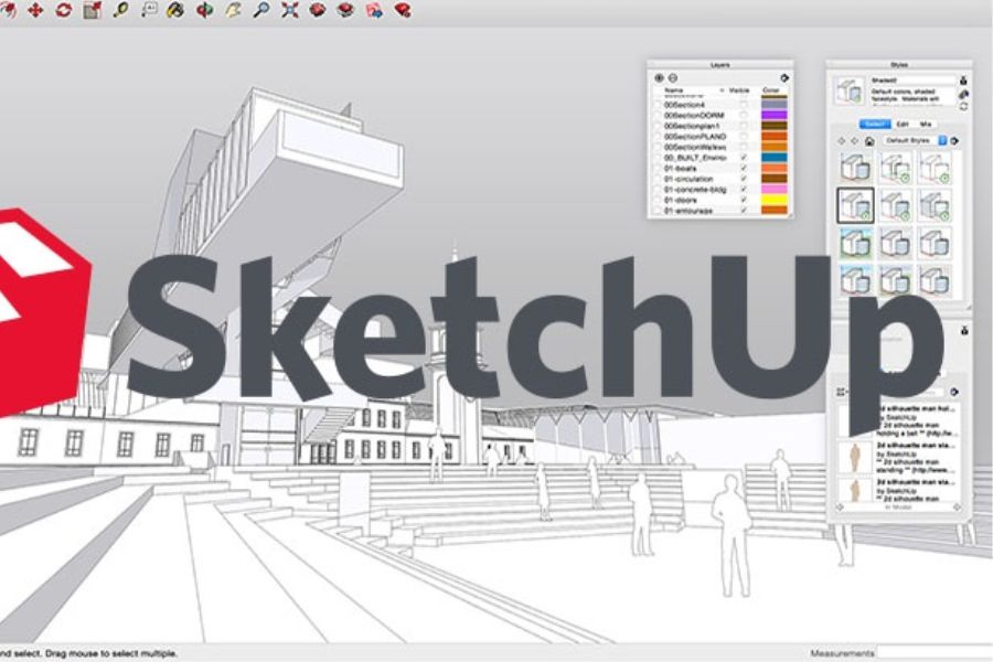 Phần mềm sketchup