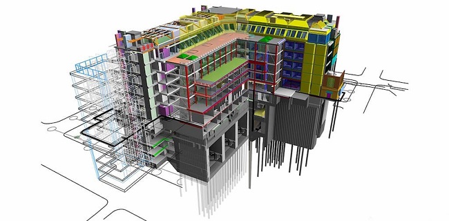 Mô hình 3D trực quan của phần mềm Allplan